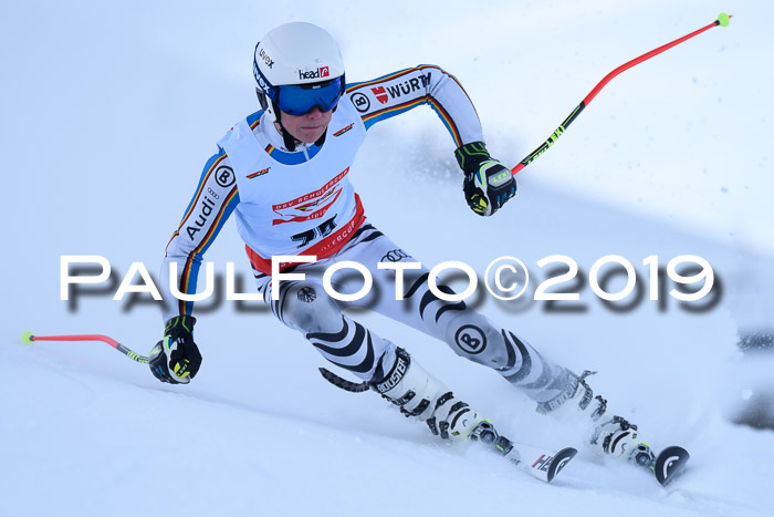 Dt. Schülercup U16 Riesenslalom, 15.12.2019