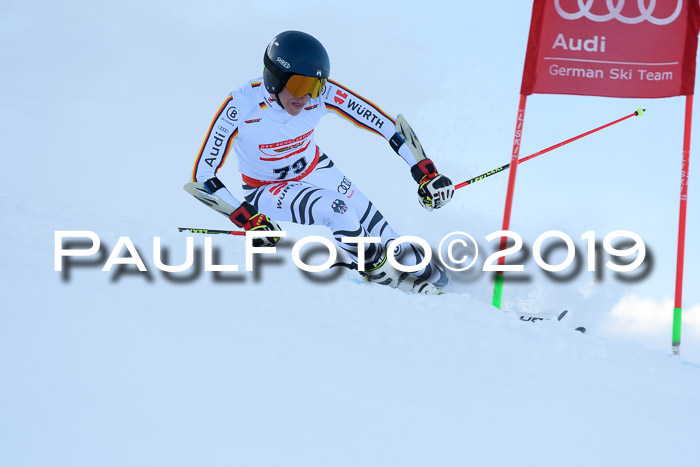Dt. Schülercup U16 Riesenslalom, 15.12.2019