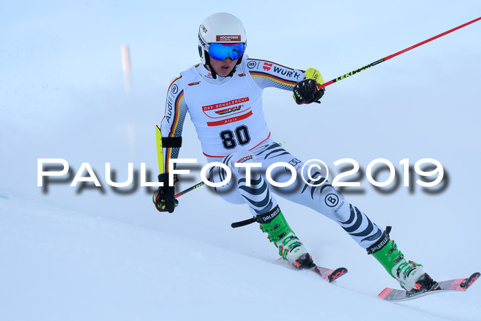 Dt. Schülercup U16 Riesenslalom, 15.12.2019