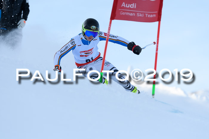 Dt. Schülercup U16 Riesenslalom, 15.12.2019