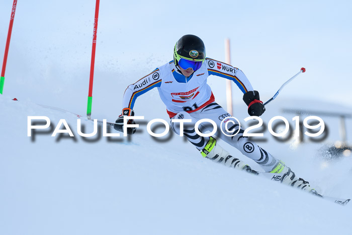 Dt. Schülercup U16 Riesenslalom, 15.12.2019