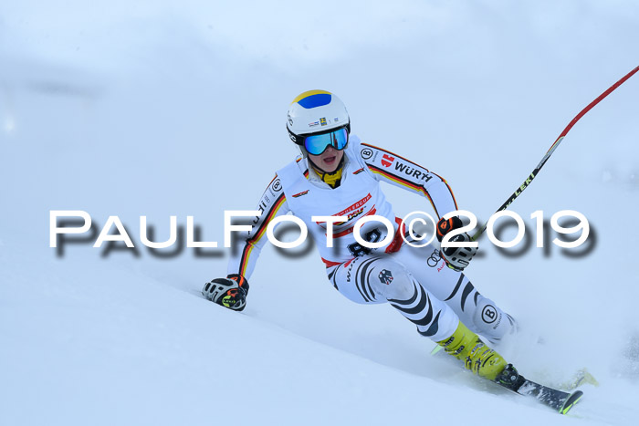 Dt. Schülercup U16 Riesenslalom, 15.12.2019