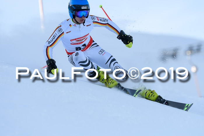 Dt. Schülercup U16 Riesenslalom, 15.12.2019