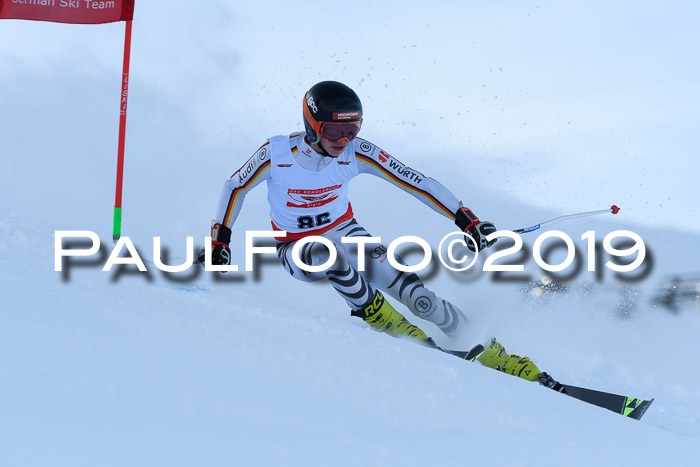 Dt. Schülercup U16 Riesenslalom, 15.12.2019