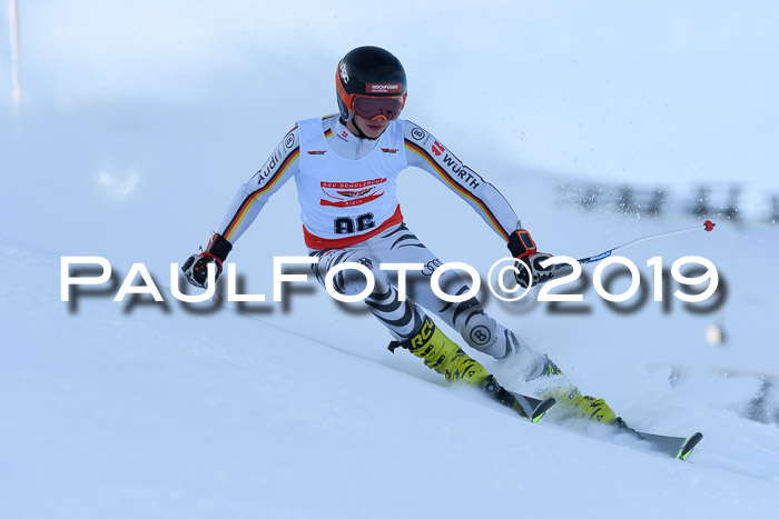 Dt. Schülercup U16 Riesenslalom, 15.12.2019