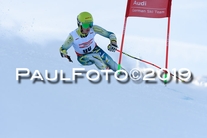 Dt. Schülercup U16 Riesenslalom, 15.12.2019