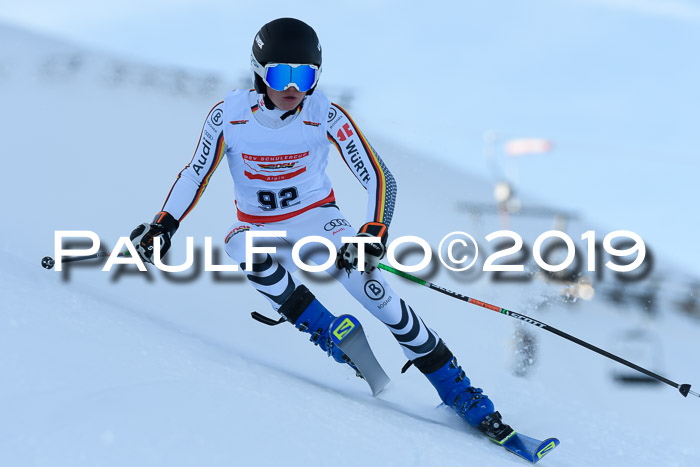 Dt. Schülercup U16 Riesenslalom, 15.12.2019