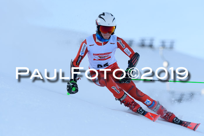 Dt. Schülercup U16 Riesenslalom, 15.12.2019