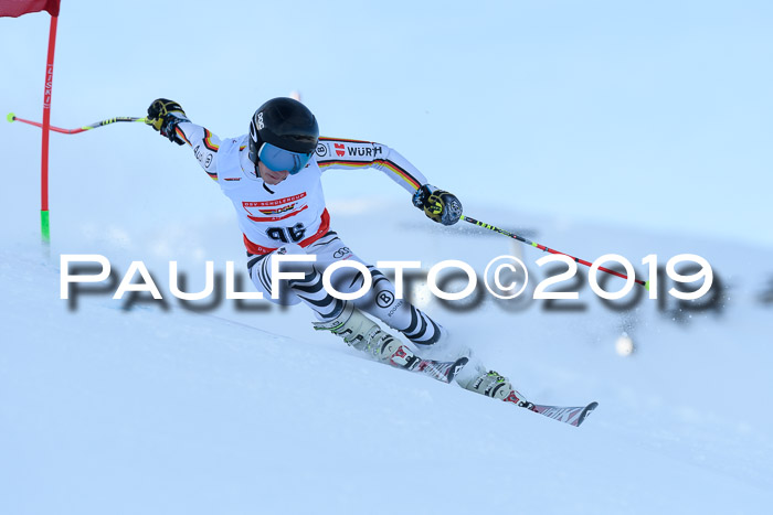 Dt. Schülercup U16 Riesenslalom, 15.12.2019