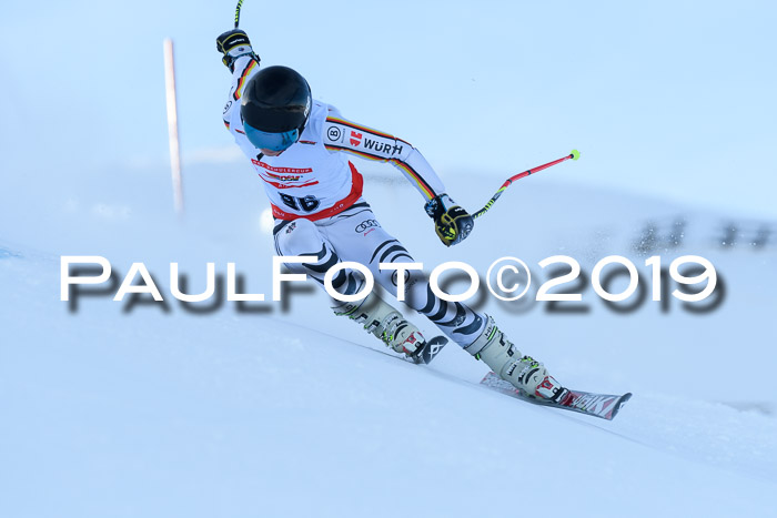 Dt. Schülercup U16 Riesenslalom, 15.12.2019