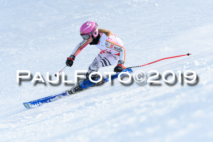 Dt. Schülercup U16 Riesenslalom, 15.12.2019