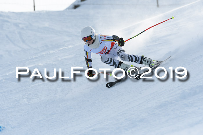 Dt. Schülercup U16 Riesenslalom, 15.12.2019