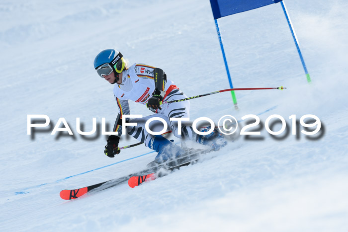 Dt. Schülercup U16 Riesenslalom, 15.12.2019