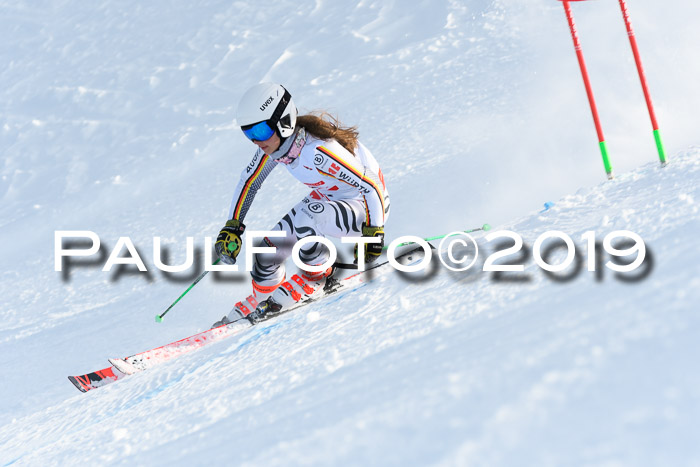 Dt. Schülercup U16 Riesenslalom, 15.12.2019