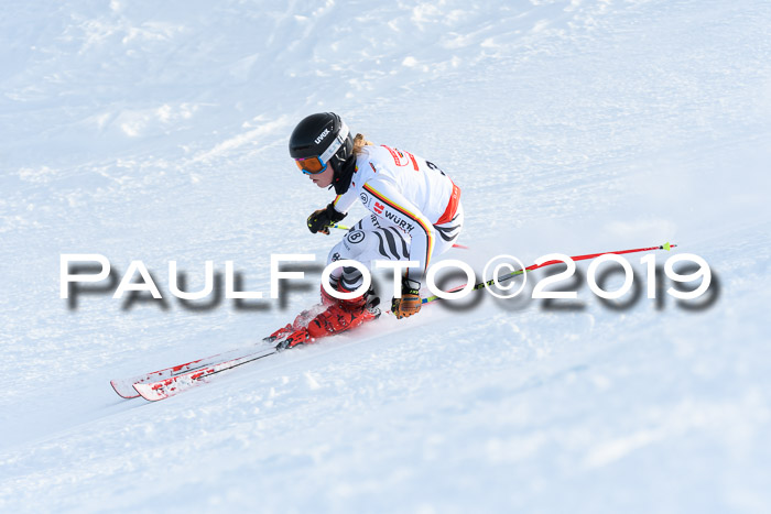 Dt. Schülercup U16 Riesenslalom, 15.12.2019