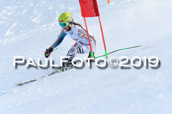 Dt. Schülercup U16 Riesenslalom, 15.12.2019