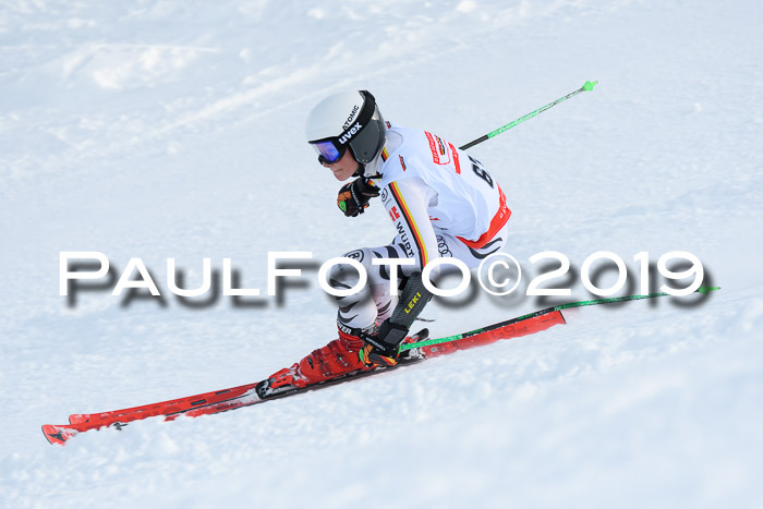 Dt. Schülercup U16 Riesenslalom, 15.12.2019