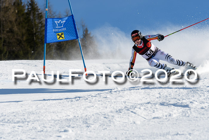 FIS Damen, RS 2, Maria Alm 09.01.2020