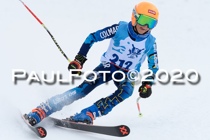 Sechzger Pokal der Skilöwen; U12 Rennserie VRS 11.01.2020