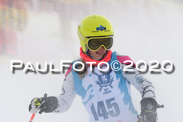Sechzger Pokal der Skilöwen; U12 Rennserie VRS 11.01.2020