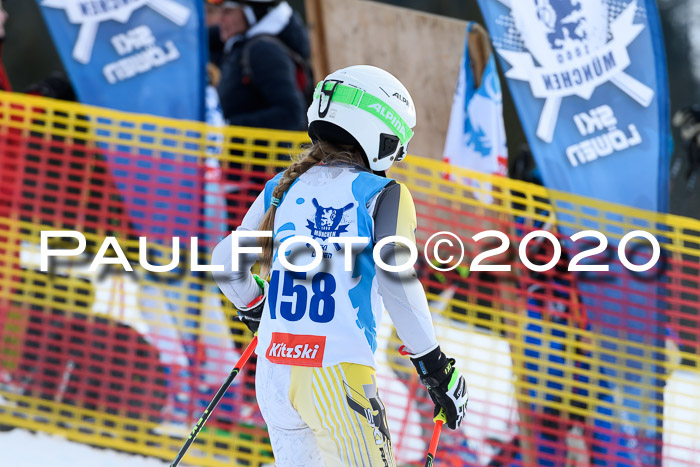 Sechzger Pokal der Skilöwen; U12 Rennserie VRS 11.01.2020
