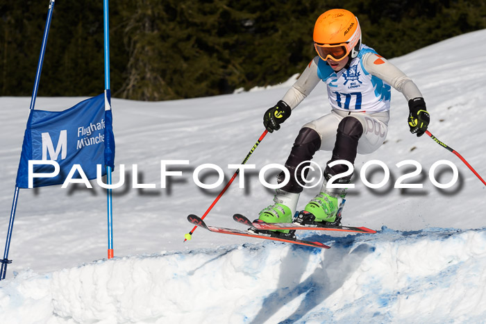 Sechzger Pokal der Skilöwen; U12 Rennserie VRS 11.01.2020