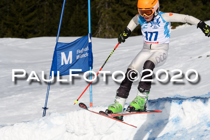 Sechzger Pokal der Skilöwen; U12 Rennserie VRS 11.01.2020