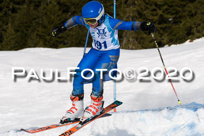Sechzger Pokal der Skilöwen; U12 Rennserie VRS 11.01.2020