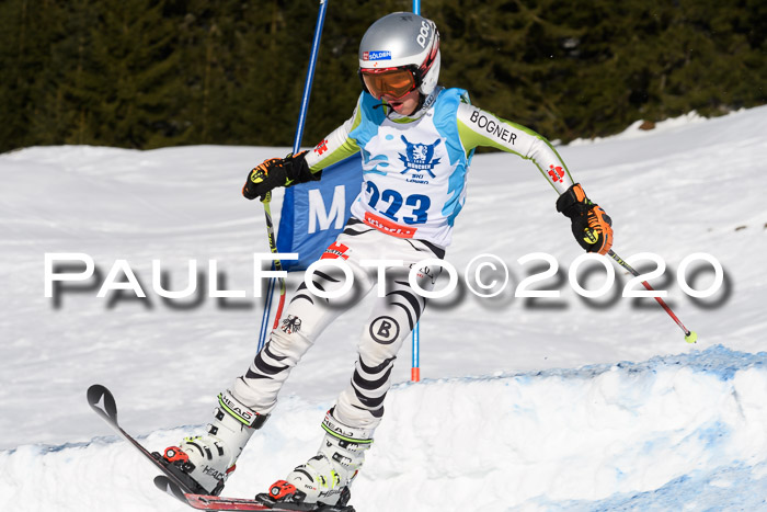 Sechzger Pokal der Skilöwen; U12 Rennserie VRS 11.01.2020