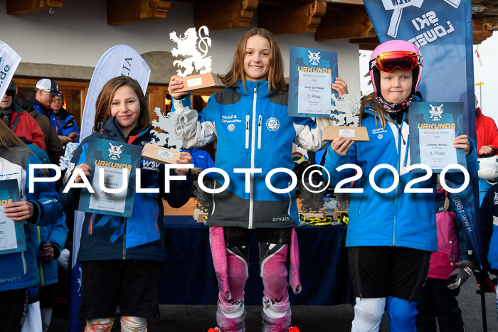 Sechzger Pokal der Skilöwen; U12 Rennserie VRS 11.01.2020