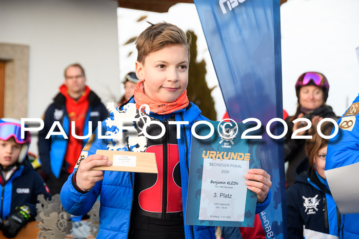 Sechzger Pokal der Skilöwen; U12 Rennserie VRS 11.01.2020