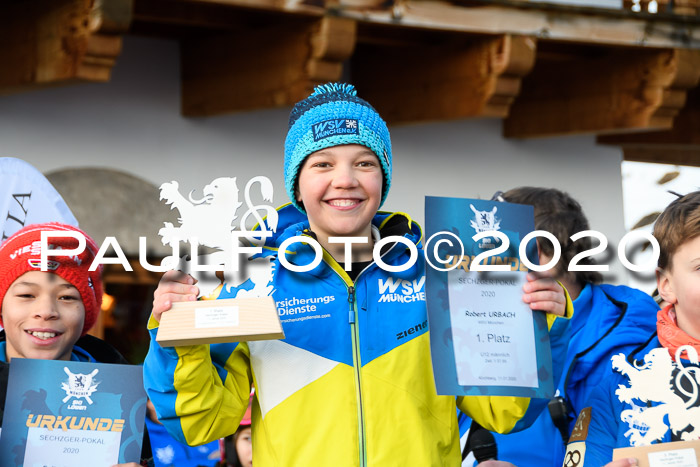 Sechzger Pokal der Skilöwen; U12 Rennserie VRS 11.01.2020