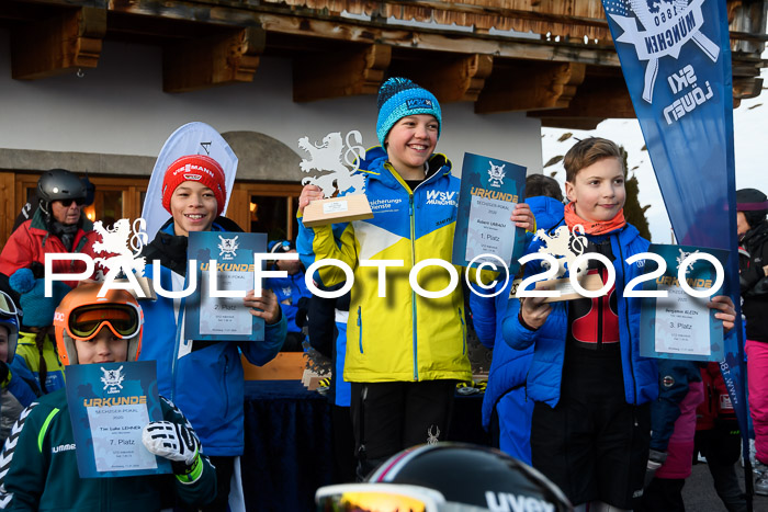 Sechzger Pokal der Skilöwen; U12 Rennserie VRS 11.01.2020