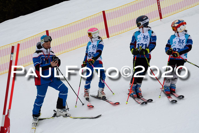 Sechzger Pokal der Skilöwen; U8/U10 Rennserie VRS 11.01.2020