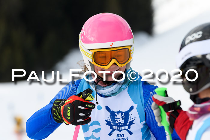 Sechzger Pokal der Skilöwen; U8/U10 Rennserie VRS 11.01.2020