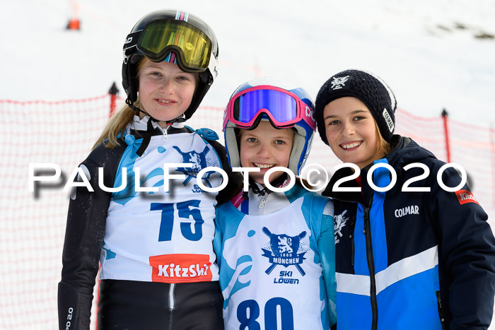 Sechzger Pokal der Skilöwen; U8/U10 Rennserie VRS 11.01.2020