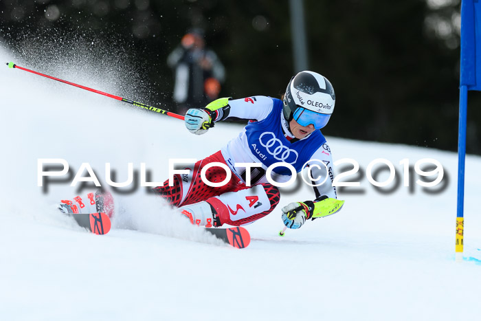 FIS Riesenslalom, ATA; Bay. Meisterschaft, Damen + Herren, 24.01.2020