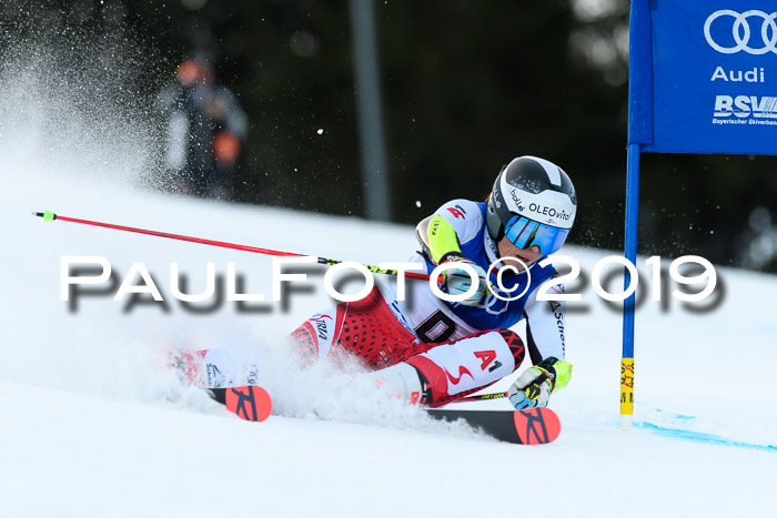 FIS Riesenslalom, ATA; Bay. Meisterschaft, Damen + Herren, 24.01.2020