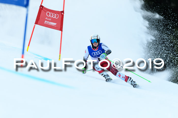 FIS Riesenslalom, ATA; Bay. Meisterschaft, Damen + Herren, 24.01.2020