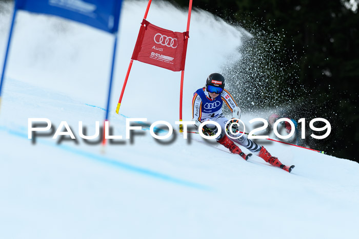 FIS Riesenslalom, ATA; Bay. Meisterschaft, Damen + Herren, 24.01.2020