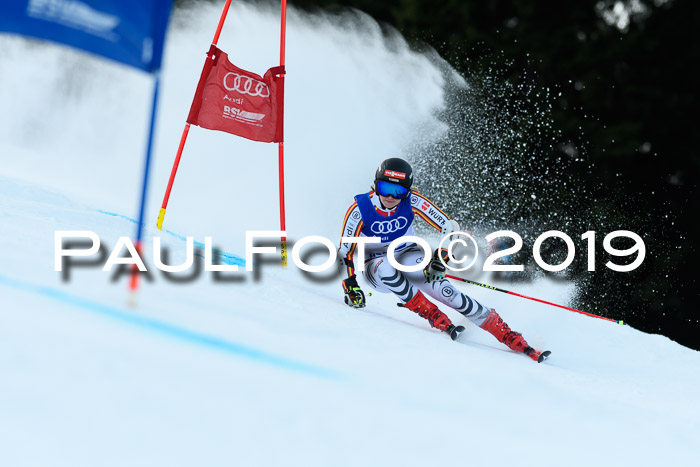 FIS Riesenslalom, ATA; Bay. Meisterschaft, Damen + Herren, 24.01.2020