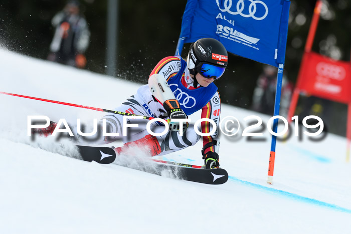 FIS Riesenslalom, ATA; Bay. Meisterschaft, Damen + Herren, 24.01.2020