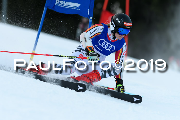 FIS Riesenslalom, ATA; Bay. Meisterschaft, Damen + Herren, 24.01.2020