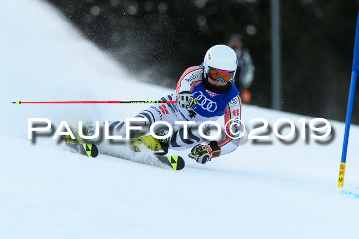 FIS Riesenslalom, ATA; Bay. Meisterschaft, Damen + Herren, 24.01.2020