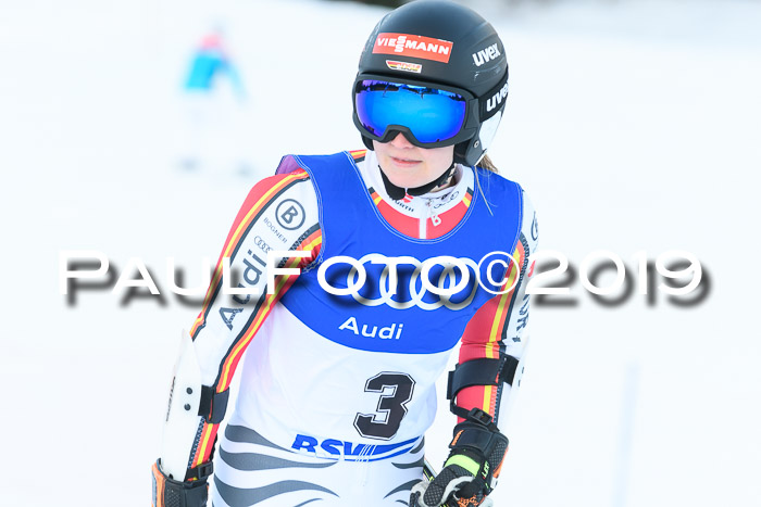 FIS Riesenslalom, ATA; Bay. Meisterschaft, Damen + Herren, 24.01.2020