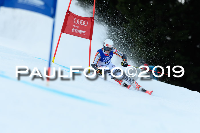 FIS Riesenslalom, ATA; Bay. Meisterschaft, Damen + Herren, 24.01.2020