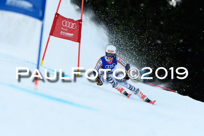 FIS Riesenslalom, ATA; Bay. Meisterschaft, Damen + Herren, 24.01.2020