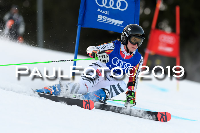 FIS Riesenslalom, ATA; Bay. Meisterschaft, Damen + Herren, 24.01.2020