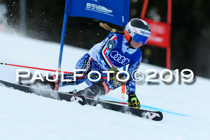 FIS Riesenslalom, ATA; Bay. Meisterschaft, Damen + Herren, 24.01.2020