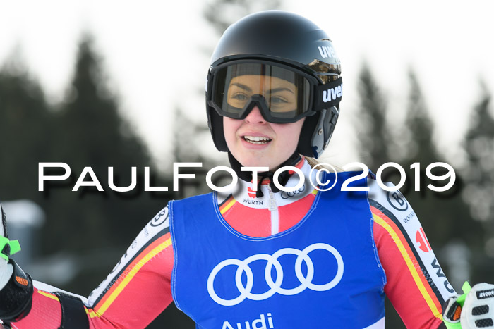 FIS Riesenslalom, ATA; Bay. Meisterschaft, Damen + Herren, 24.01.2020
